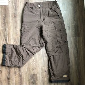 Pulse snowboard ski pant brown